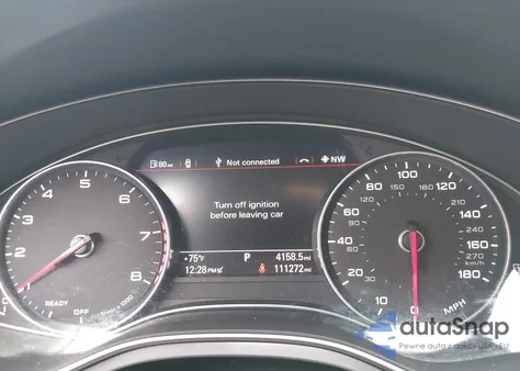 2016 Audi A6 2.0T Premium Plus из США, поврежденный, VIN WAUGFAFC5GN020002